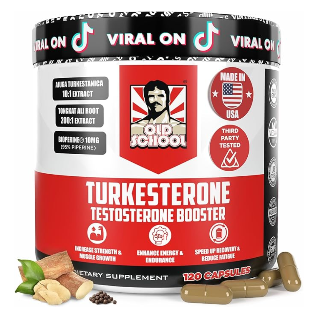 TURKESTERONE x 120 CAPS – Potencia, energía y rendimiento muscular natural