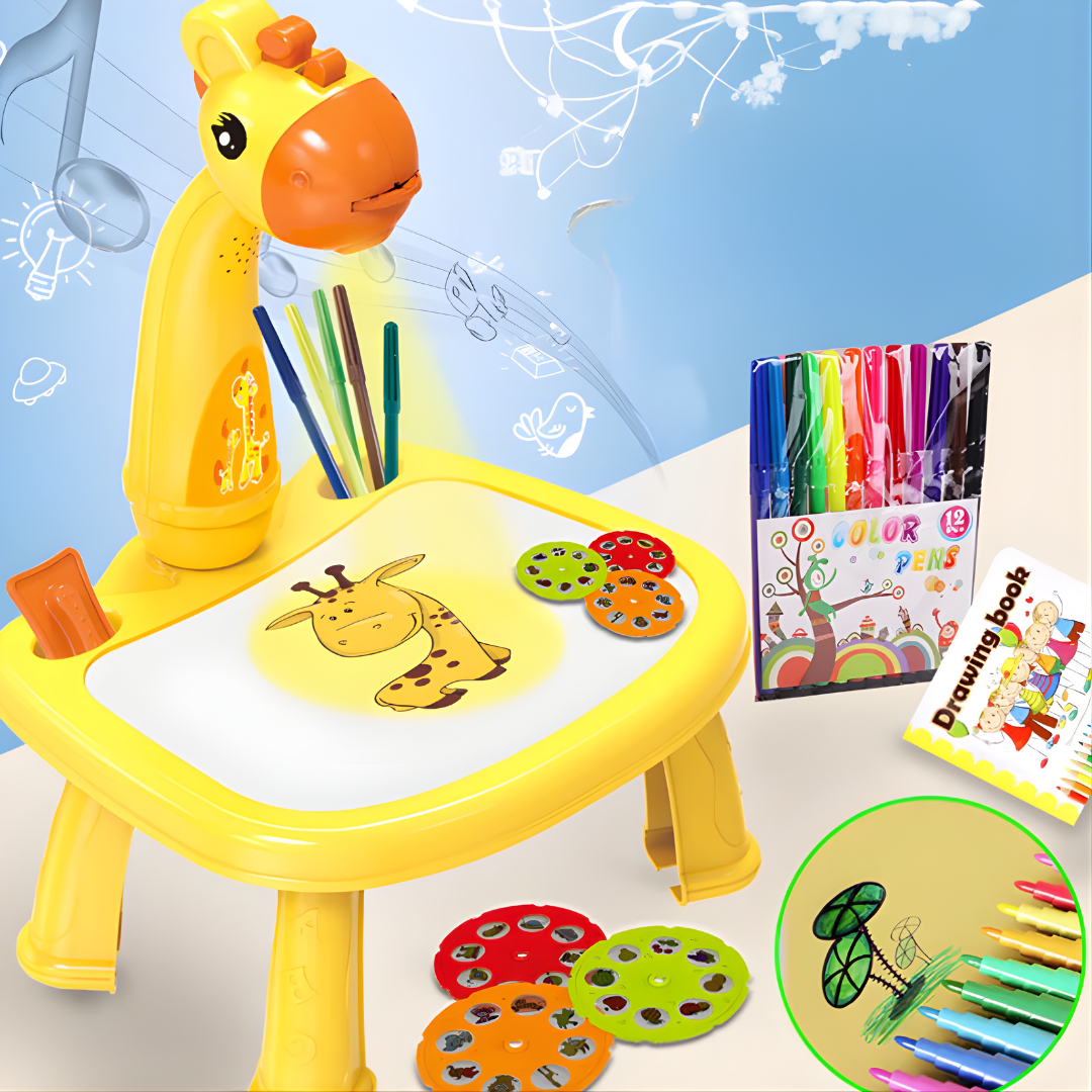 PROYECTOR PARA NIÑOS – Dibujo fácil, creatividad guiada y aprendizaje divertido en cada trazo