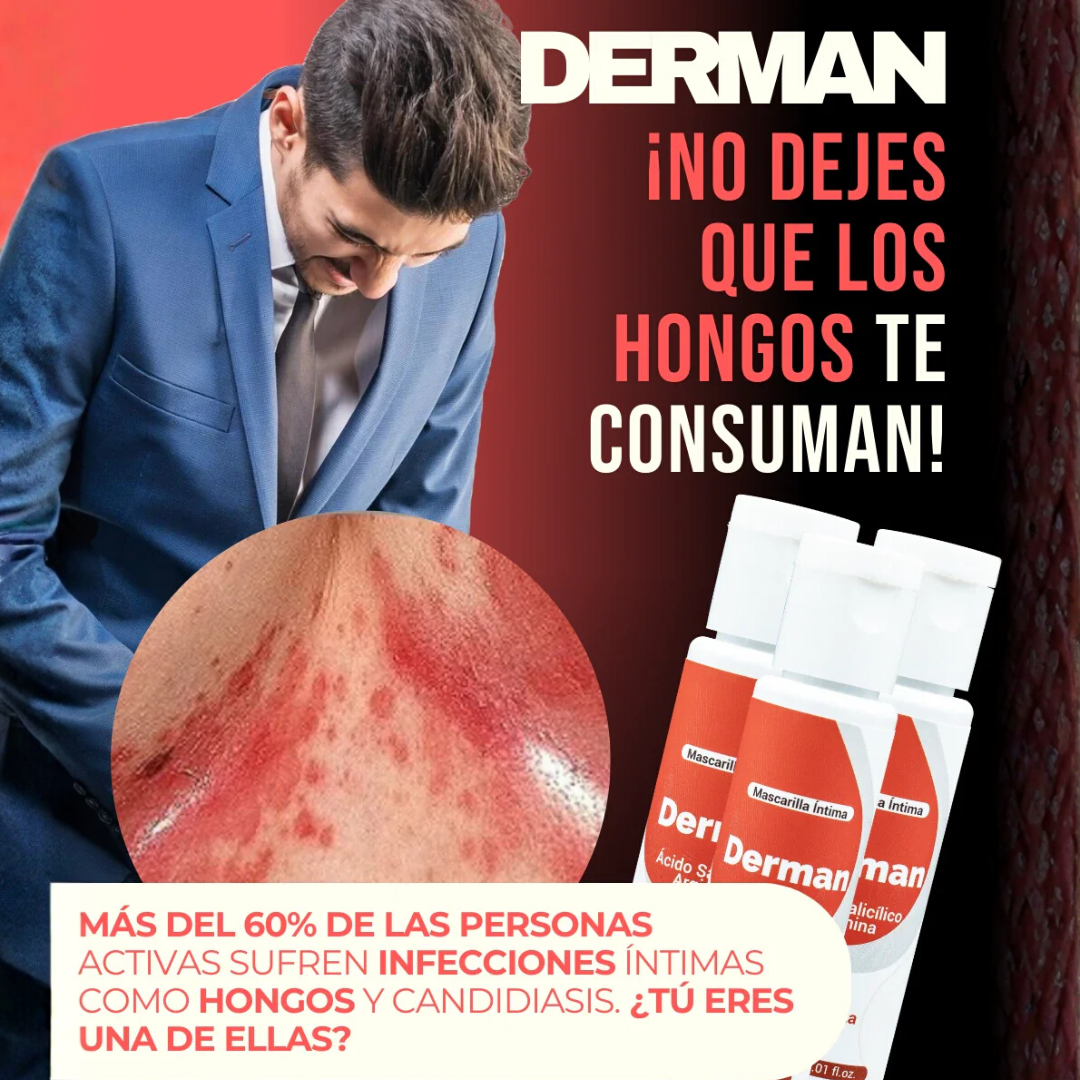 DERMAN – Mascarilla íntima purificante y antifúngica