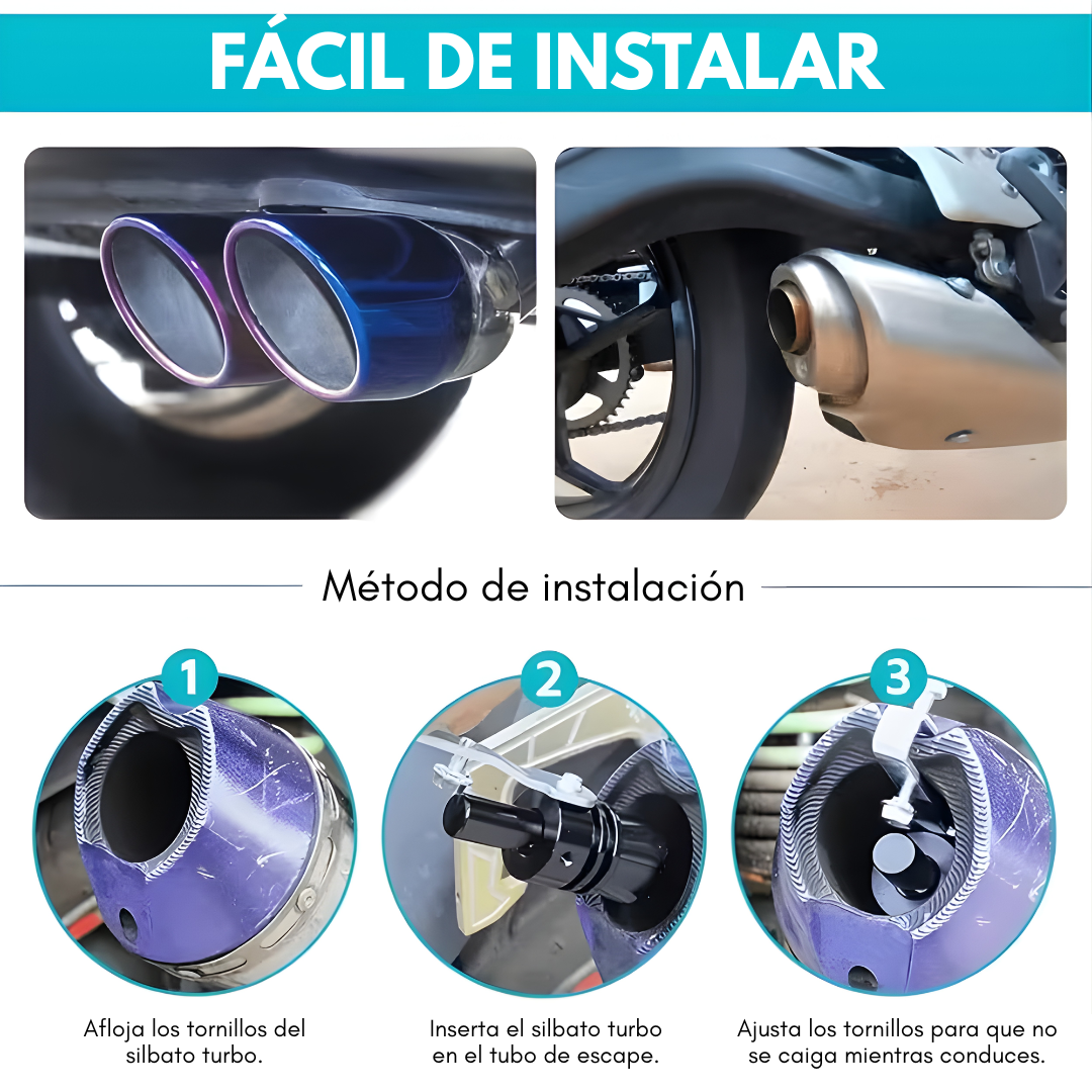 TURBO SOUND MOTO – Sonido deportivo, presencia imponente y estilo único en cada aceleración