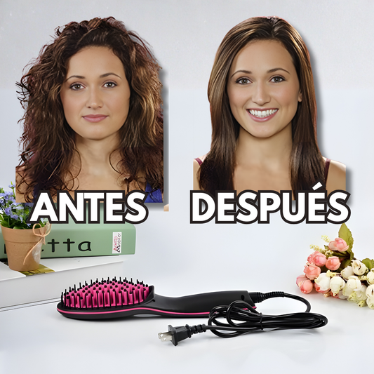 CEPILLO ALISADOR DE CABELLO – Cabello liso y brillante en minutos