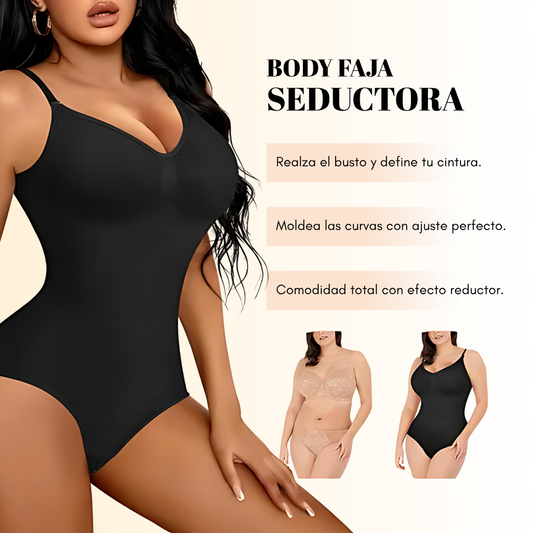 BODY FAJA SEDUCTORA – Define tu silueta con elegancia y comodidad