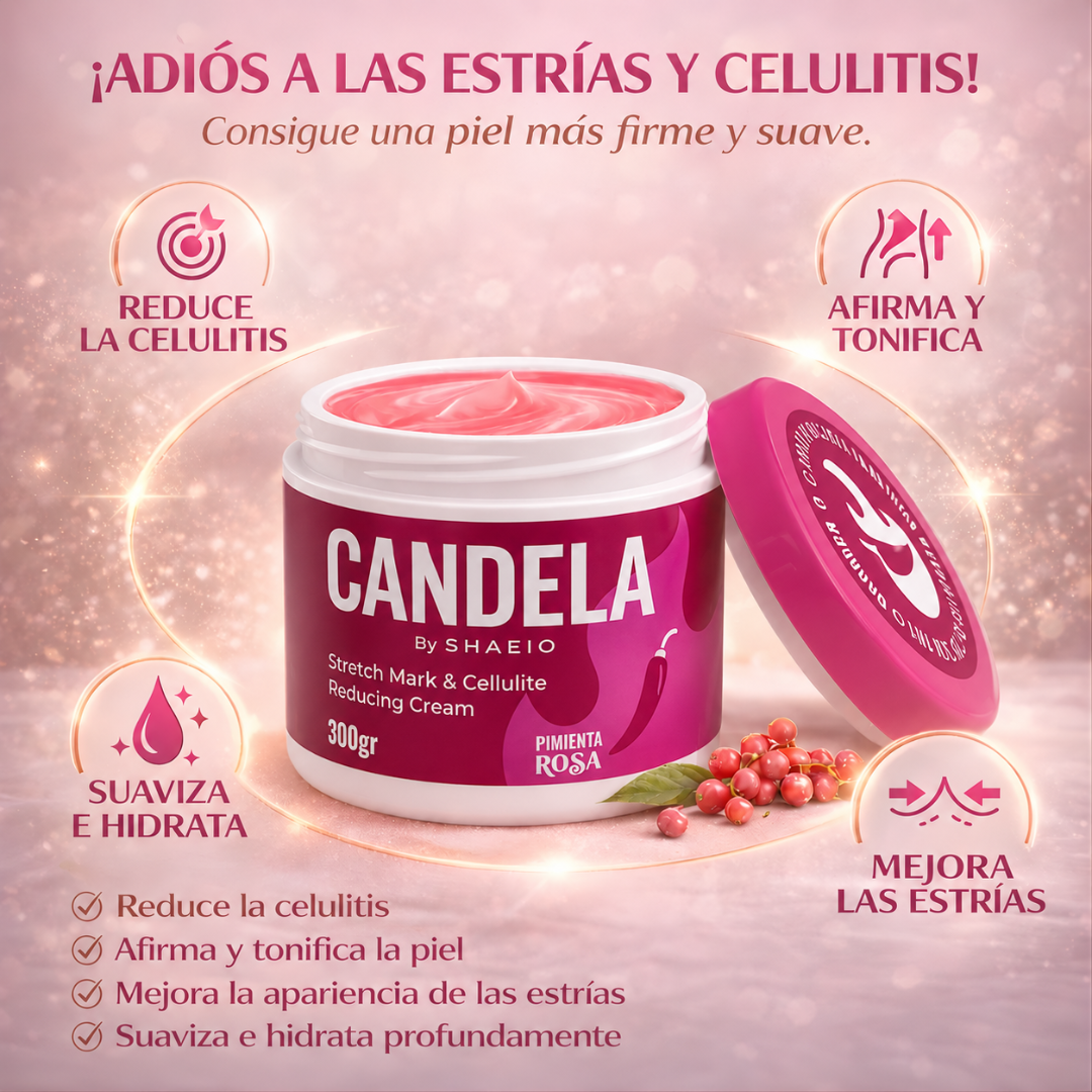 CANDELA CREAM – Firmeza visible, piel renovada y cuidado profundo desde la primera aplicación