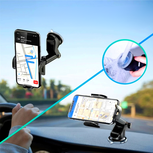 SOPORTE DE TELEFONO UNIVERSAL PARA VEHICULO – Conduce con seguridad, visión estable y control total del camino