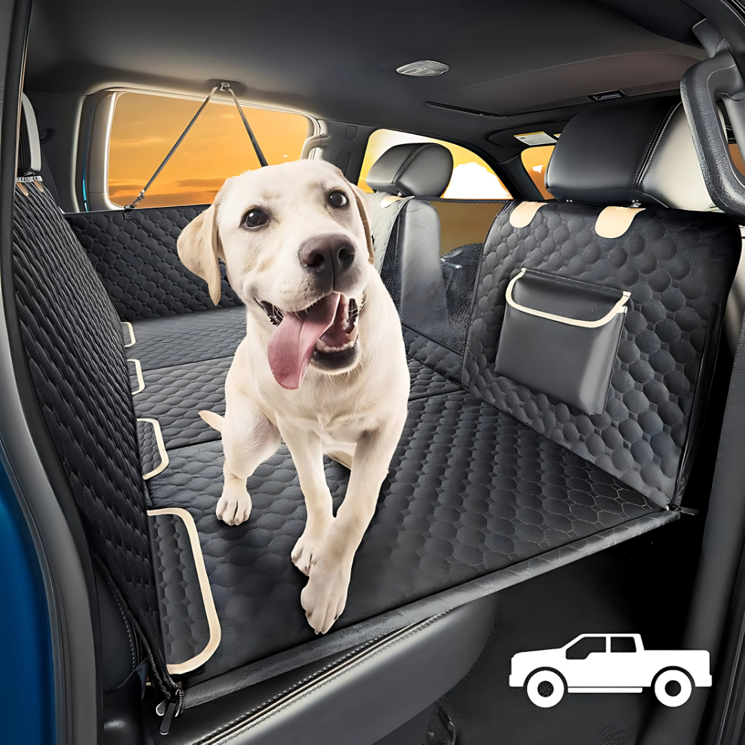CAPA PROTECTOR DE AUTO – Viajes cómodos y seguros con tu mascota