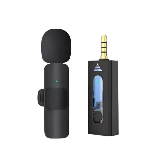 MICRÓFONO INALÁMBRICO INTELIGENTE – Micrófono de solapa práctico y profesional
