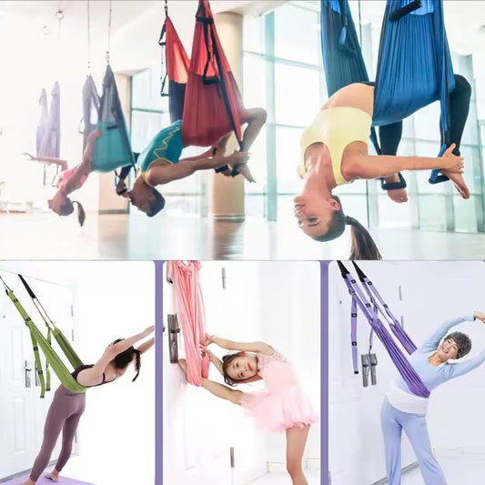 AIR YOGA ROPE – Eleva tu práctica con fuerza, equilibrio y libertad