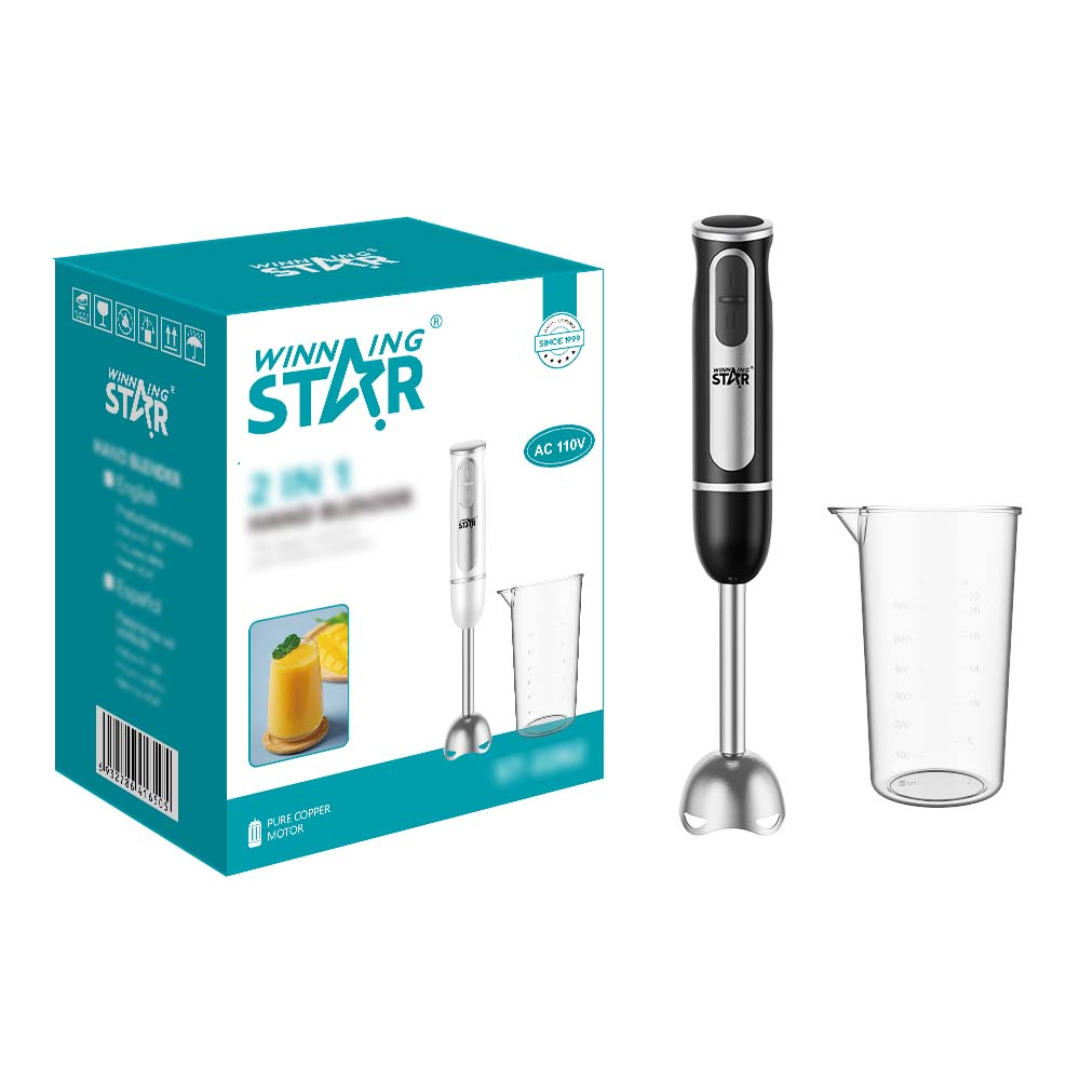 HAND BLENDER 2 EN 1 – Potencia y versatilidad en la palma de tu mano