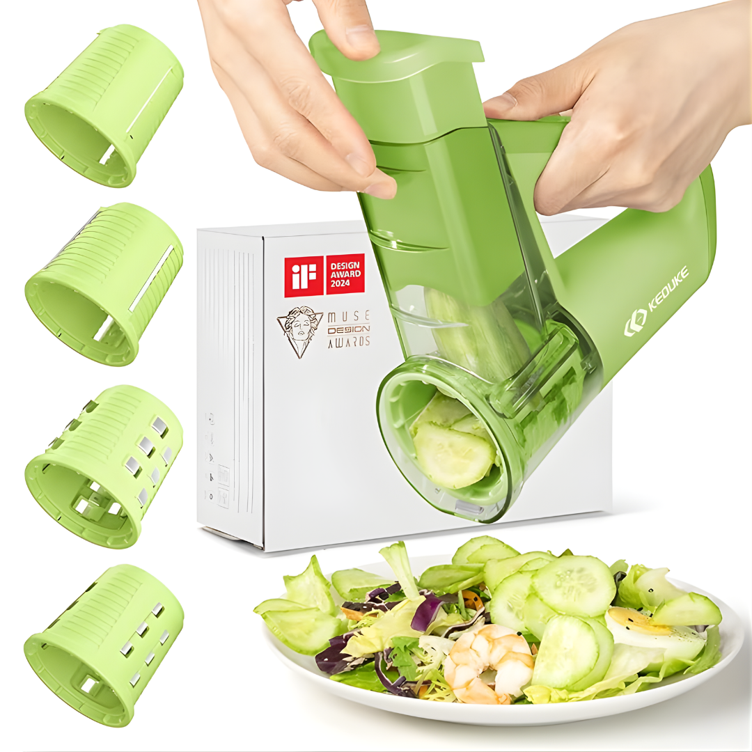 CORATADOR ELÉCTRICO – Corte rápido, precisión uniforme y cocina sin esfuerzo