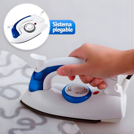 PLANCHA DE ROPA SMART PORTÁTIL – Planchado rápido, vapor eficiente y ropa impecable en cualquier lugar