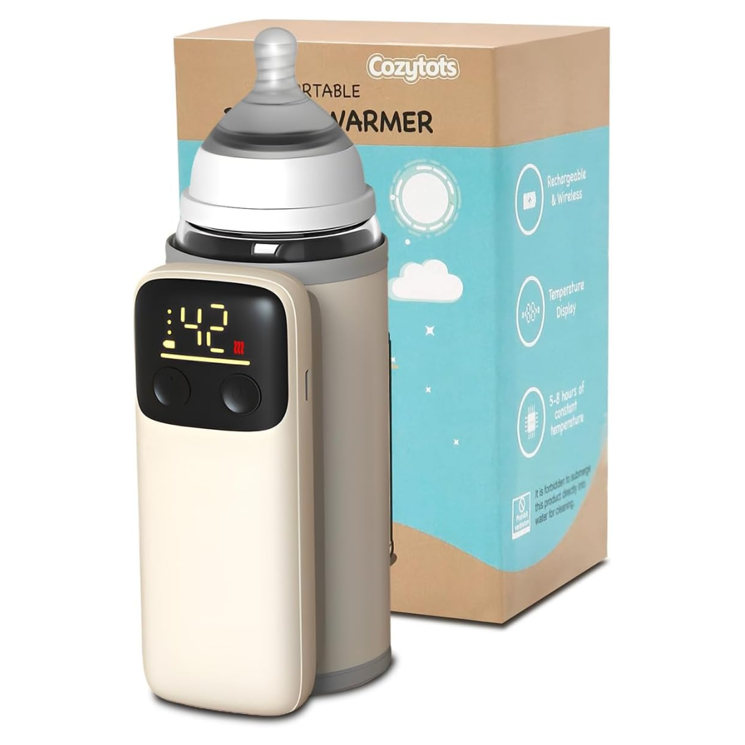 CALENTADOR DE BIBERÓN PORTÁTIL – Comodidad y temperatura perfecta donde estés