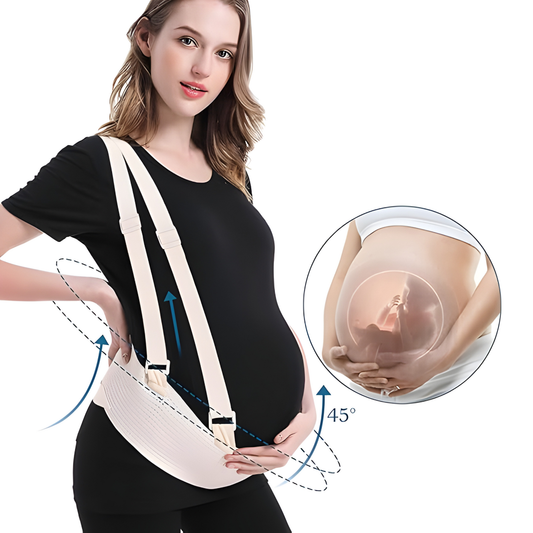 FAJA DE MATERNIDAD SOPORTE ABDOMINAL – Soporte seguro, alivio diario y comodidad que acompaña cada etapa del embarazo
