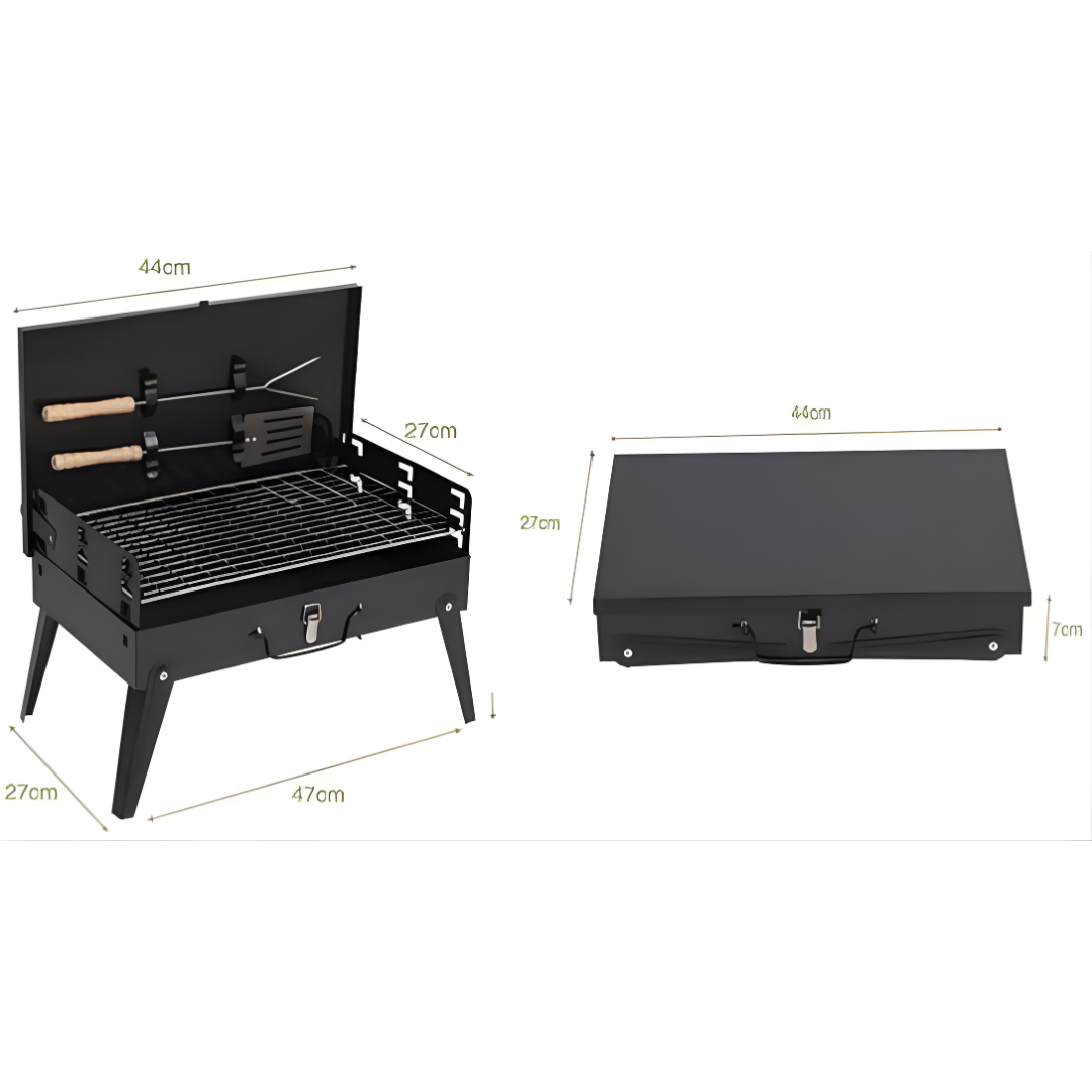 PARRILLA PORTÁTIL – Asados perfectos donde quieras