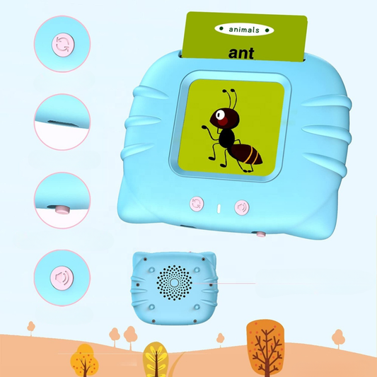 LECTOR DE TARJETAS INTERACTIVO PARA EDUCACIÓN TEMPRANA – Aprende jugando, estimula la mente y desarrolla habilidades desde pequeños