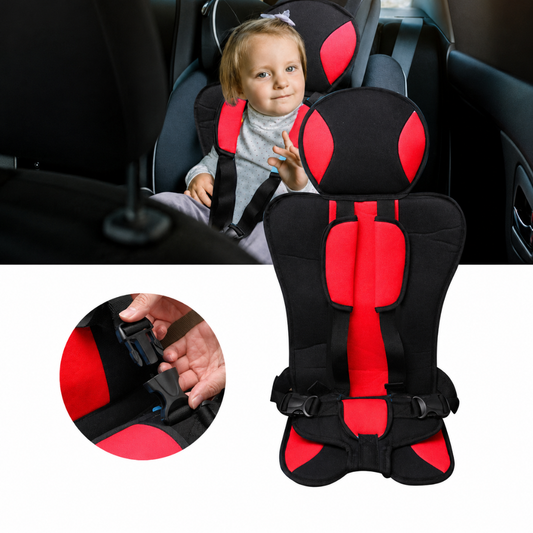 ASIENTO DE NIÑO PARA CARRO — Lo que tú llevas puesto protege tu cuerpo. Lo que él lleva puesto puede proteger su vida.