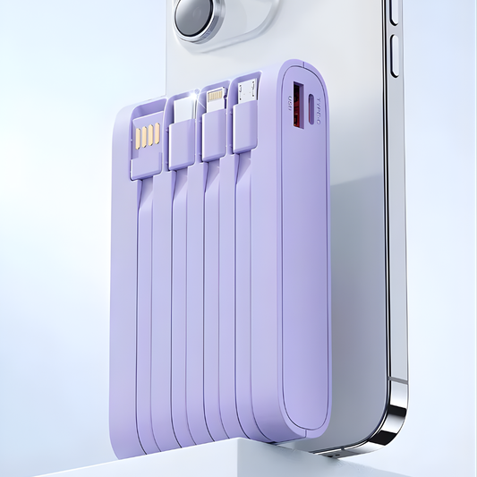 BATERÍA EXTERNA O CARGADOR PORTÁTIL – Energía disponible en cualquier momento y lugar