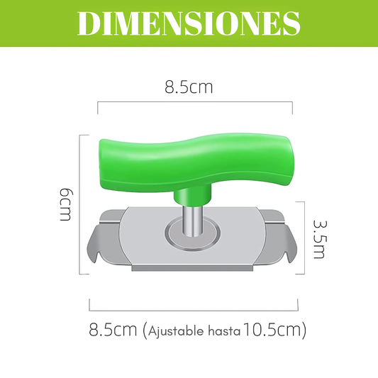 ABRIDOR DE FRASCOS – Abre frascos sin esfuerzo ni dolor en las manos
