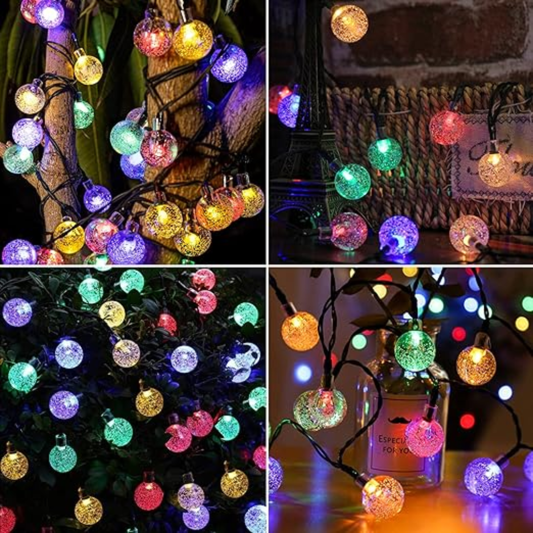 SERIE DE LUCES SOLARES – Dale vida y brillo natural a tus noches