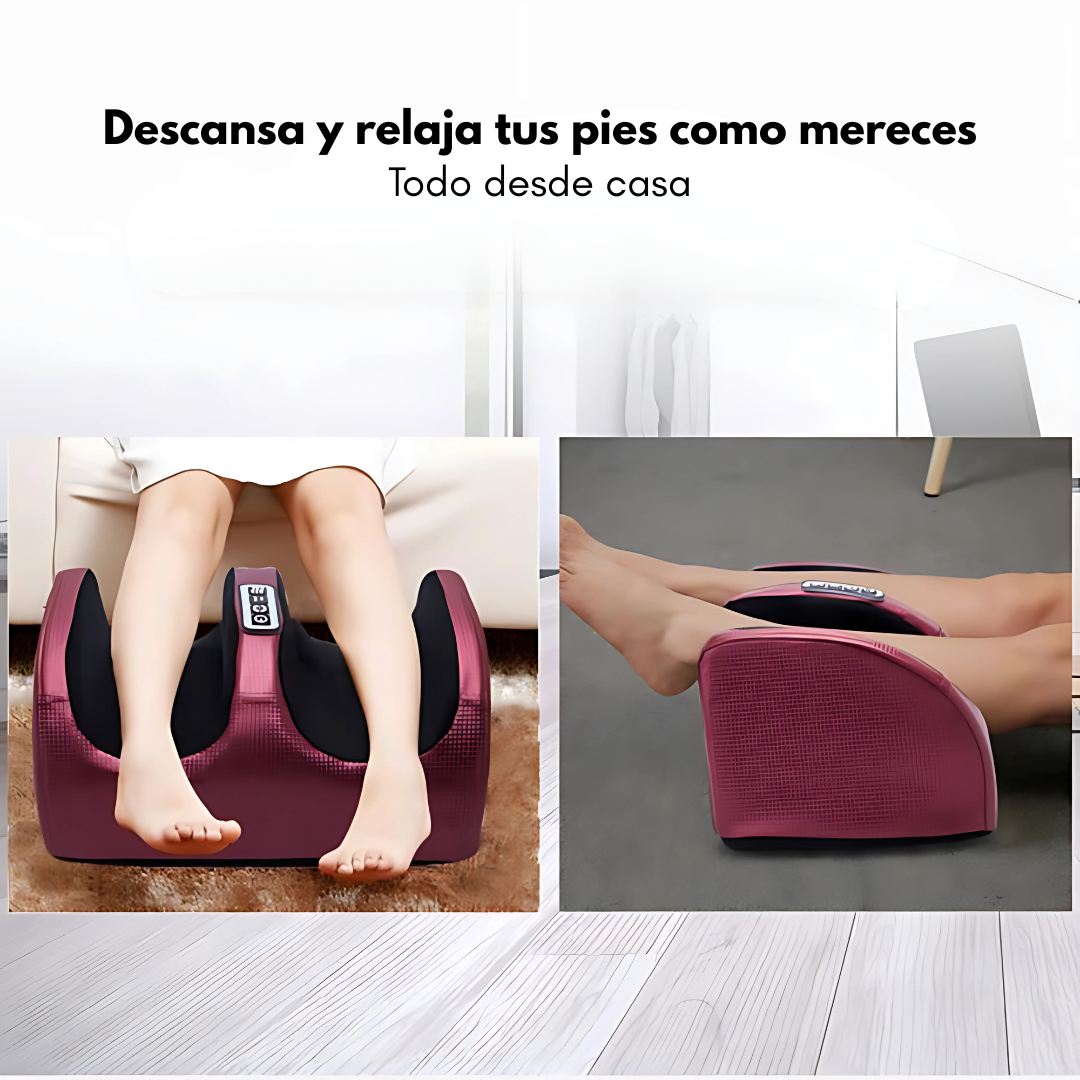 MASAJEADOR DE PIES ELÉCTRICO – Relajación total desde tus pies hasta las pantorrillas