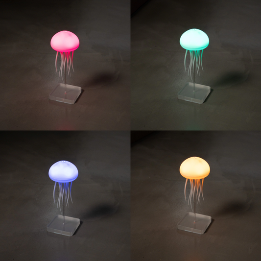 LÁMPARA MEDUZA – Iluminación decorativa que hipnotiza