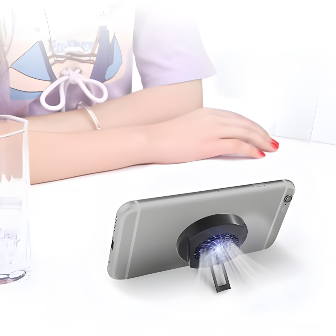VENTILADOR PARA TELÉFONO – Mantén tu celular fresco y con máximo rendimiento