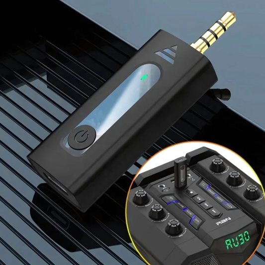 MICRÓFONO INALÁMBRICO INTELIGENTE – Micrófono de solapa práctico y profesional