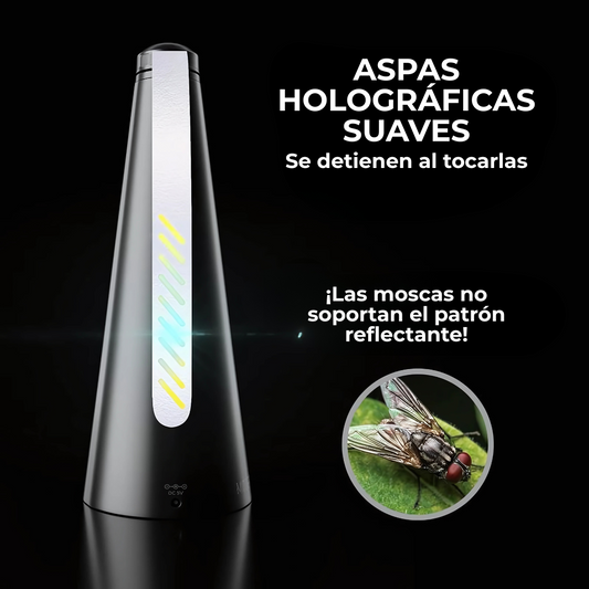 MOSQUERO TIPO VENTILADOR – Mantén a raya a los insectos sin químicos ni ruido