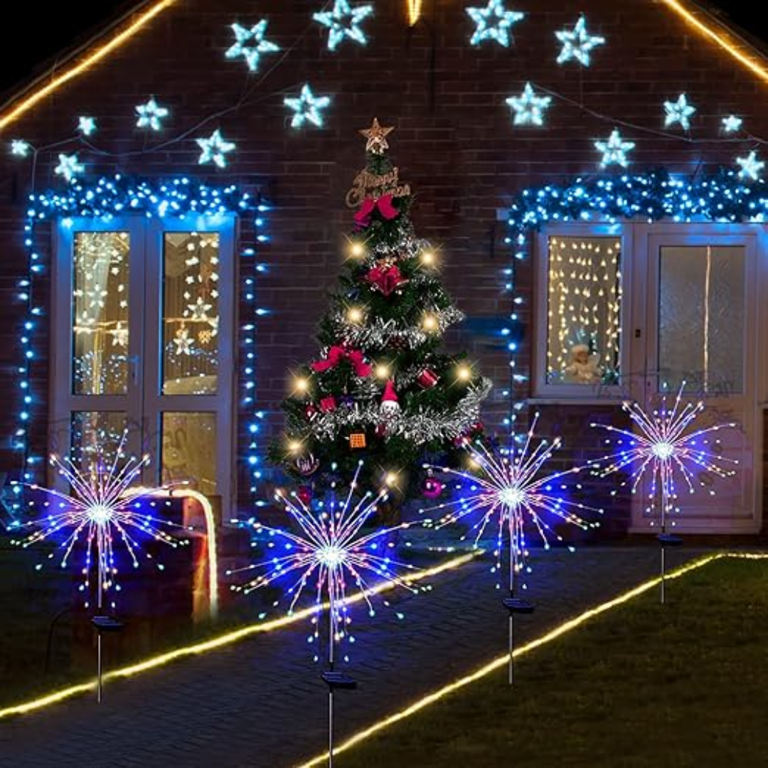 PAR DE LUCES SOLARES PARA JARDÍN – Ilumina tu camino con estilo y energía natural