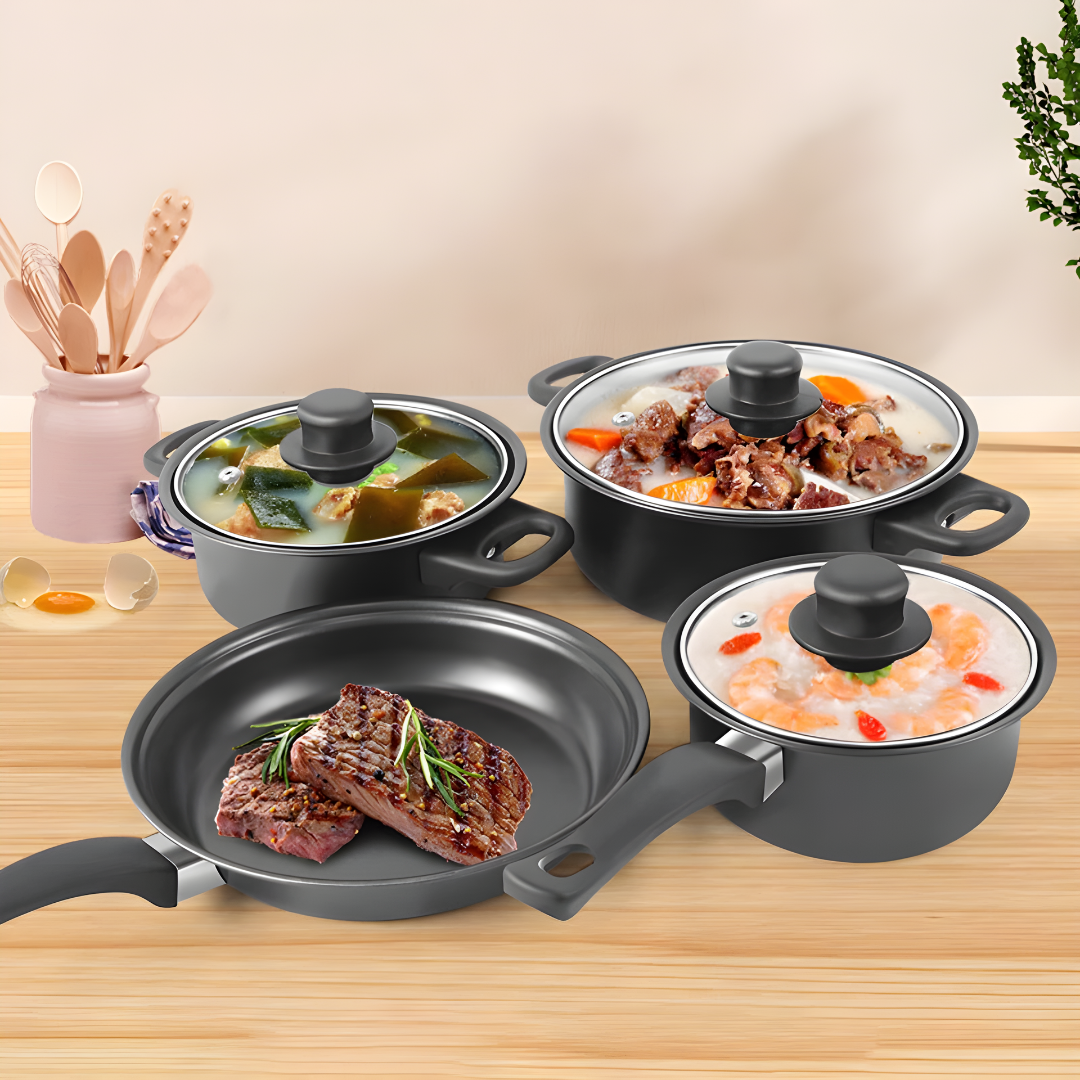 SET DE OLLAS – Cocina con estilo, calidad y resultados perfectos