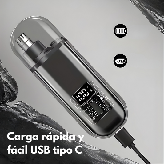 CORTADOR DE VELLO NASAL – Precisión segura, higiene personal y cuidado discreto en segundos