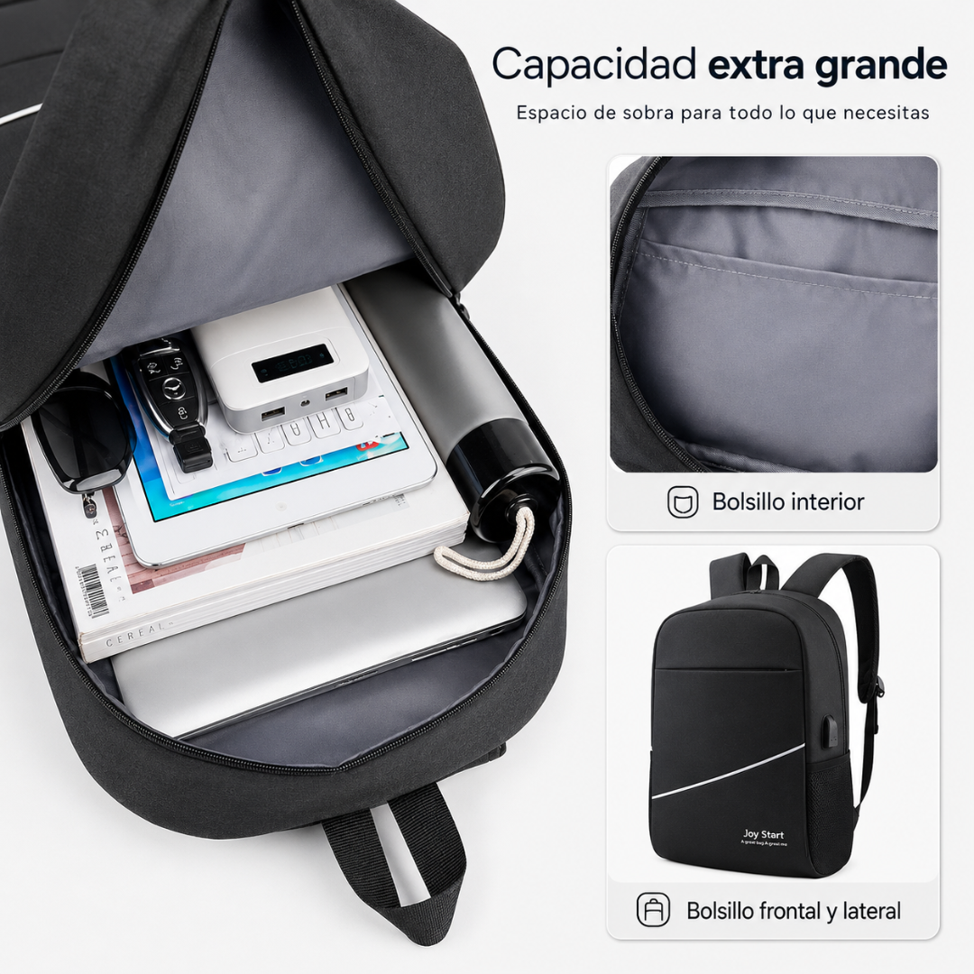 MOCHILA 3PCS – Más espacio, orden y seguridad en cada salida