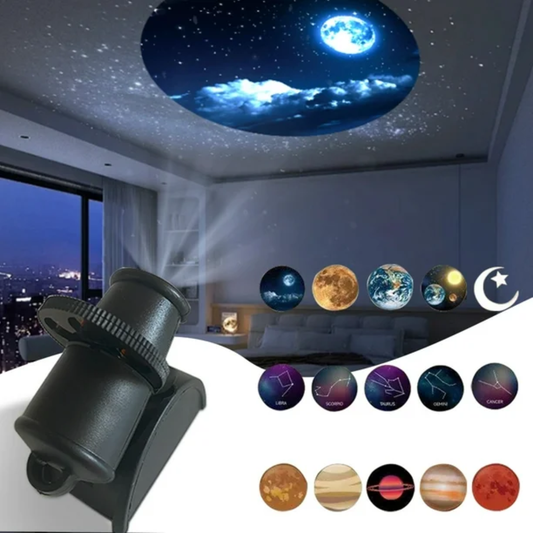 PROYECTOR ESTELAR PARA NIÑOS – Sueños mágicos bajo un cielo lleno de estrellas