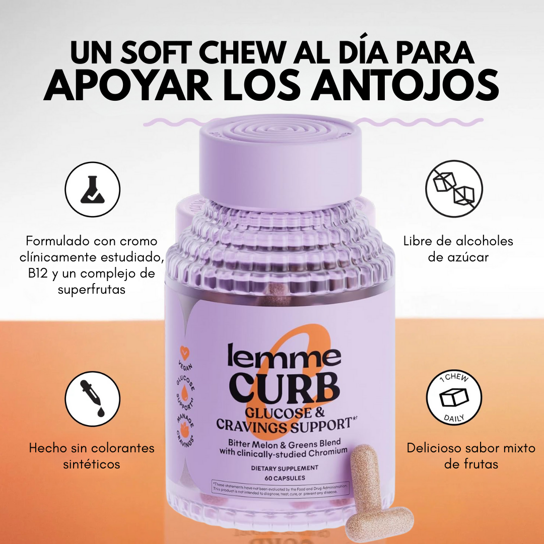LEMME CURB X 60 (ENVASE ORIGINAL) – Apoyo diario al metabolismo, equilibrio consciente y bienestar integral