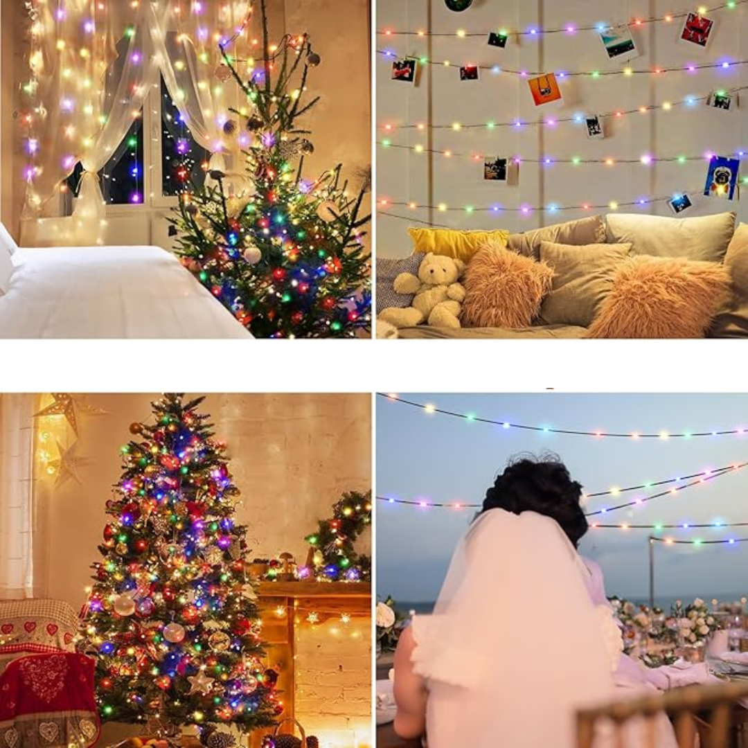 SERIE DE LUCES NAVIDEÑAS INTELIGENTES – Ilumina tus fiestas con color, ritmo y magia