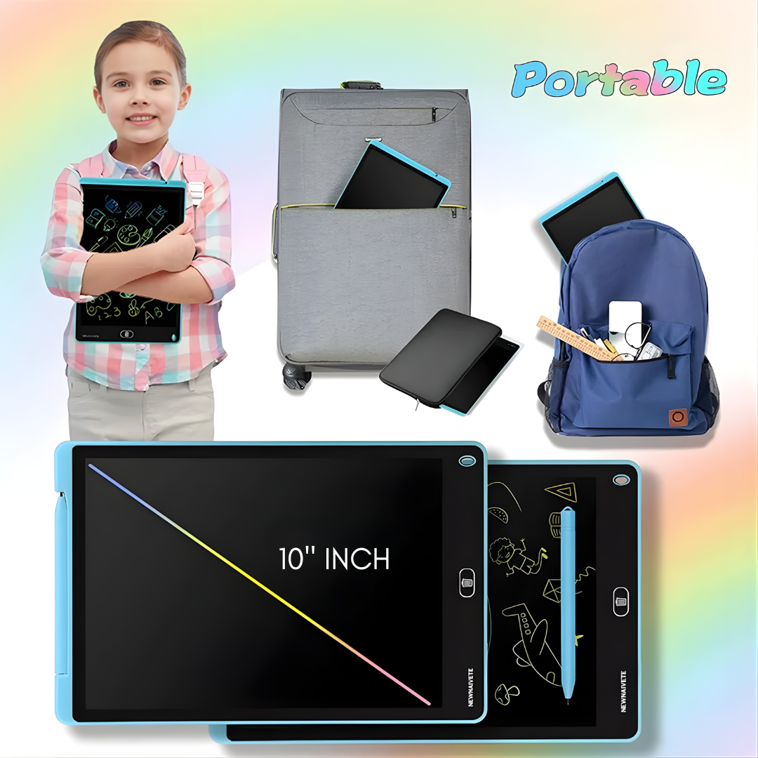 TABLET DE ESCRITURA DE 10 PULGADAS – Diversión creativa, aprendizaje y entretenimiento sin pantallas dañinas