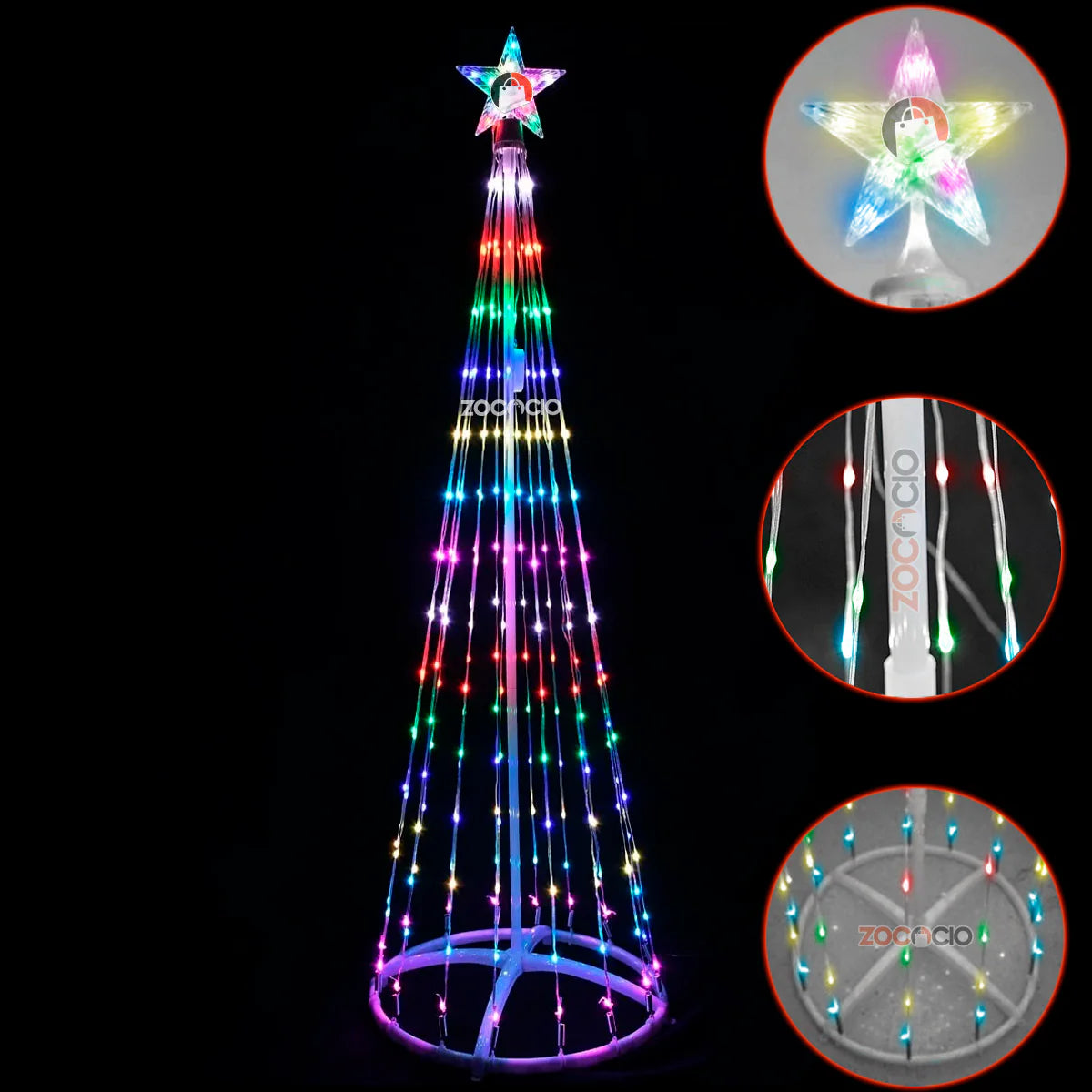 ARBOL DE NAVIDAD LED – Iluminación mágica y diseño moderno para tu hogar