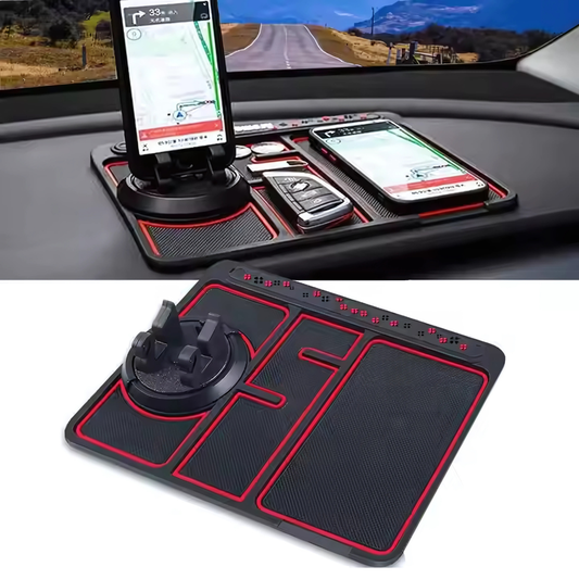 ALMOHADILLA ANTIDESLIZANTE PARA AUTO – Tu celular y objetos siempre seguros en el tablero