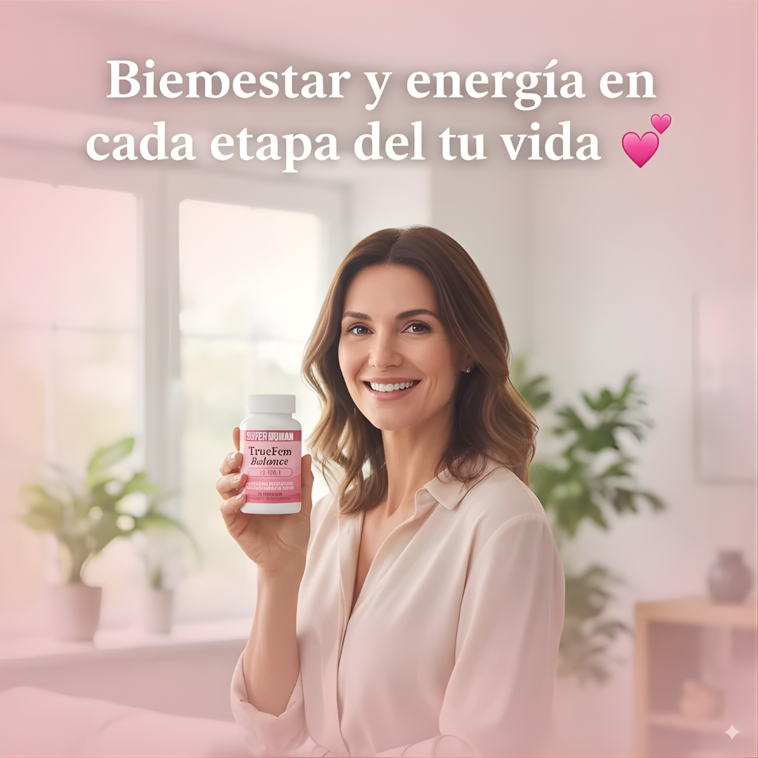 SUPER HUMAN EQUILIBRIO HORMONAL – Balance natural, bienestar femenino y apoyo integral diario