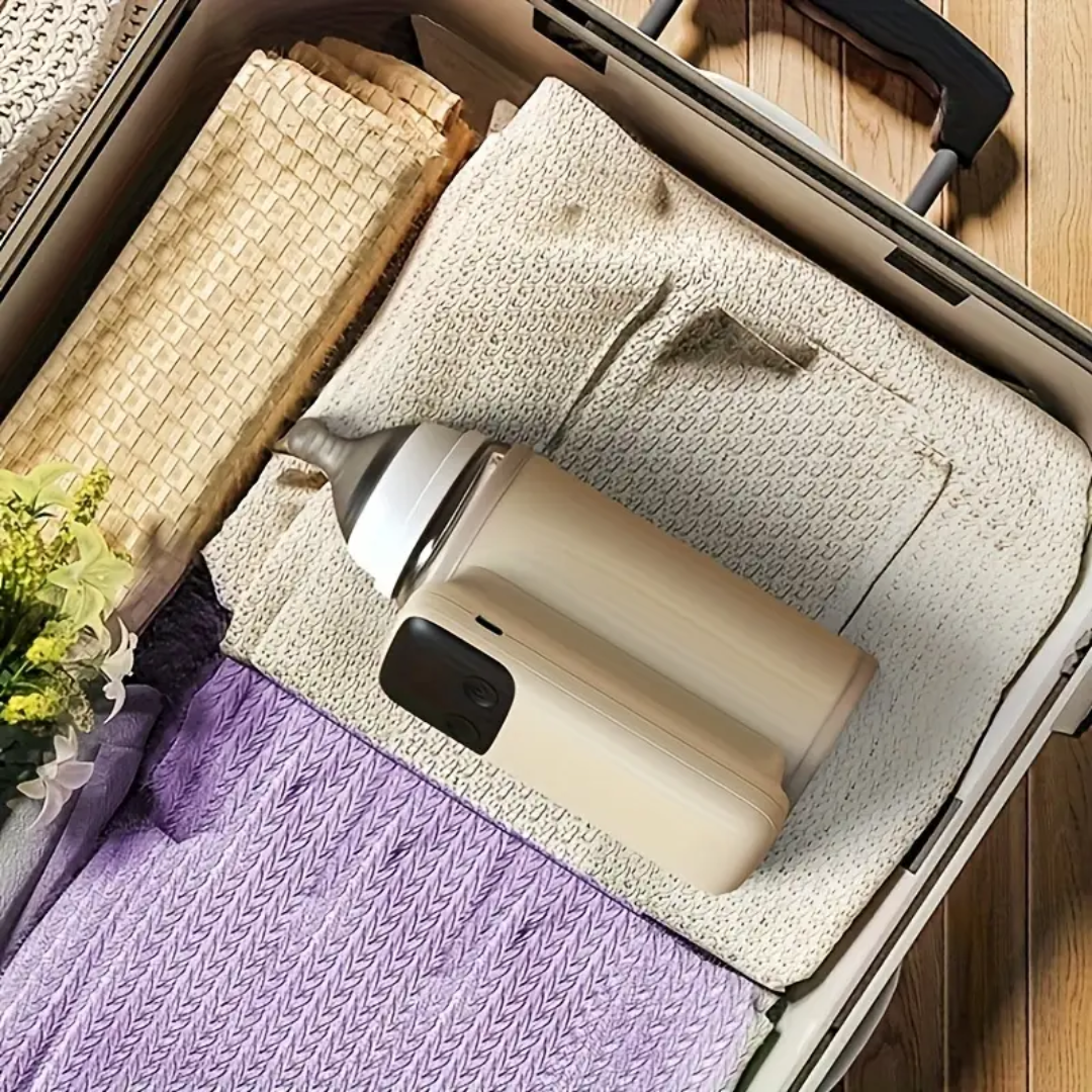 CALENTADOR DE BIBERÓN PORTÁTIL – Comodidad y temperatura perfecta donde estés