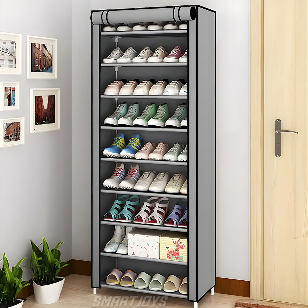ZAPATERA DE TELA – Organización inteligente, ahorro de espacio y zapatos siempre ordenados