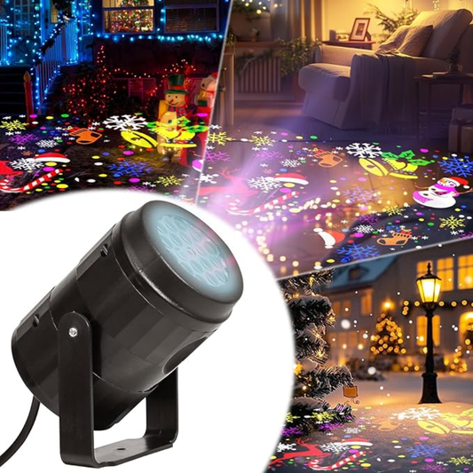 PROYECTOR NAVIDEÑO – Magia, color y espíritu festivo en cada rincón