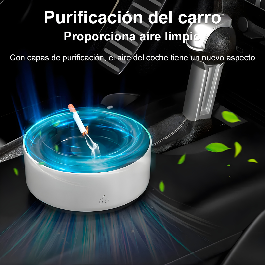 CENICERO ELÉCTRICO CON PURIFICADOR DE AIRE – Control de humo, ambiente más limpio y mayor comodidad en espacios cerrados