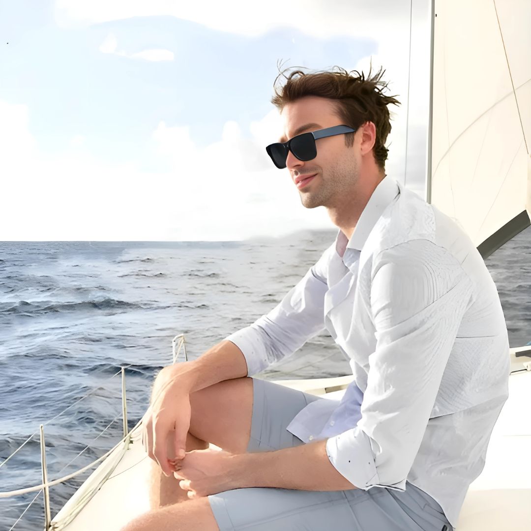 GAFAS INALÁMBRICAS CON AUDIO – Estilo y música en un solo accesorio