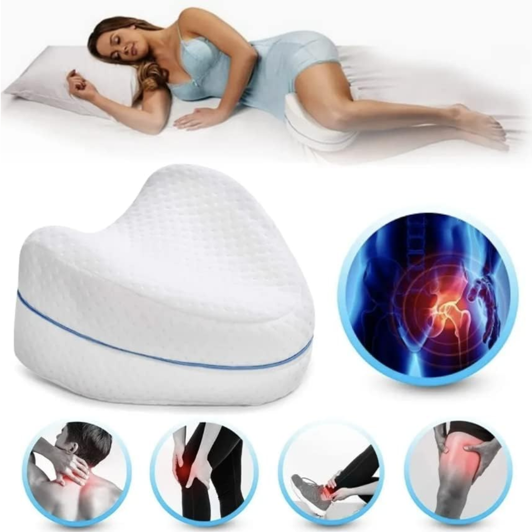 ALMOHADA ORTOPÉDICA PARA PIERNAS – Alineación corporal, descanso profundo y confort nocturno
