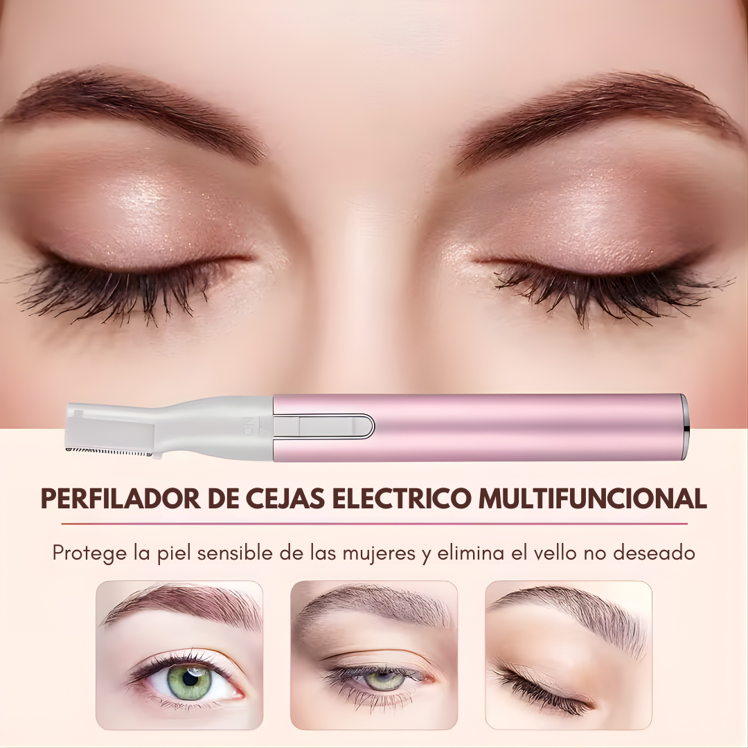 PERFILADOR DE CEJAS ELECTRICO MULTIFUNCIONAL DE AELEACION DE ALUMINIO – Precisión total, acabado limpio y definición perfecta en cada detalle