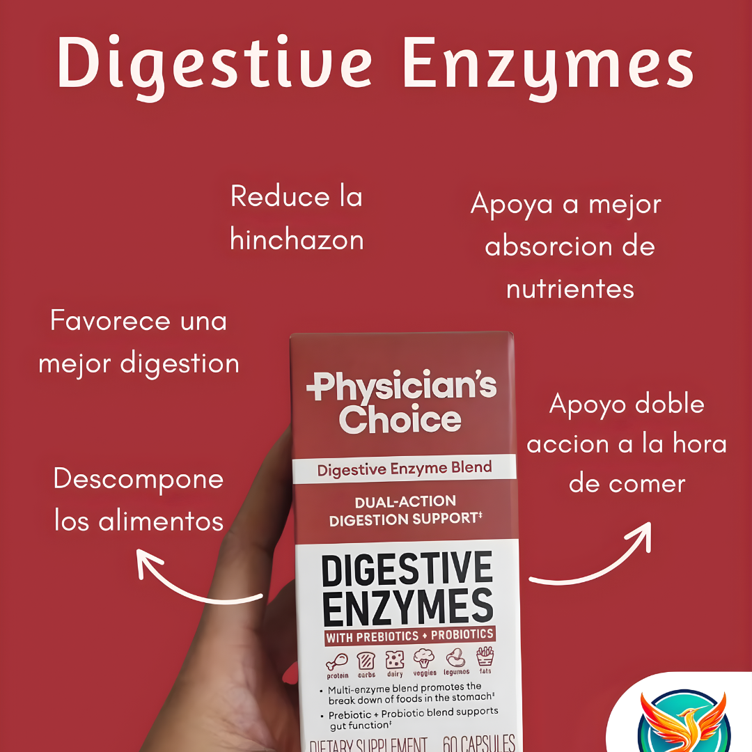 DIGESTIVE ENZYMES – Digestión eficiente, confort diario y apoyo intestinal desde el interior