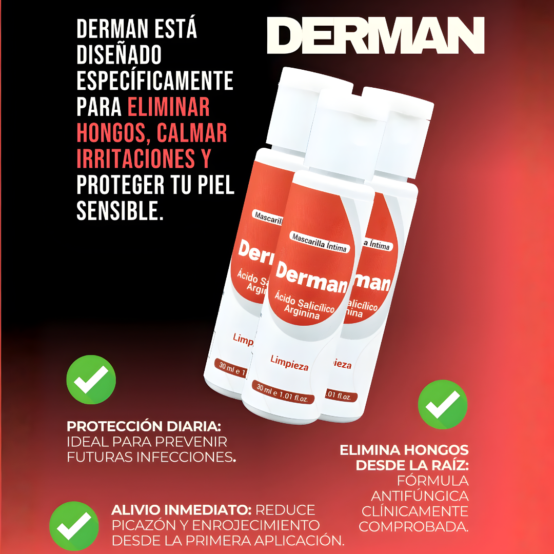 DERMAN – Mascarilla íntima purificante y antifúngica
