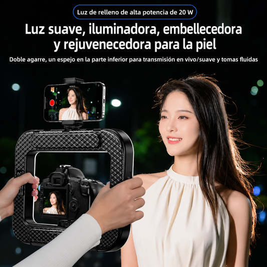 LUZ LED PARA GRABACION — Iluminacion profesional para tu contenido desde casa