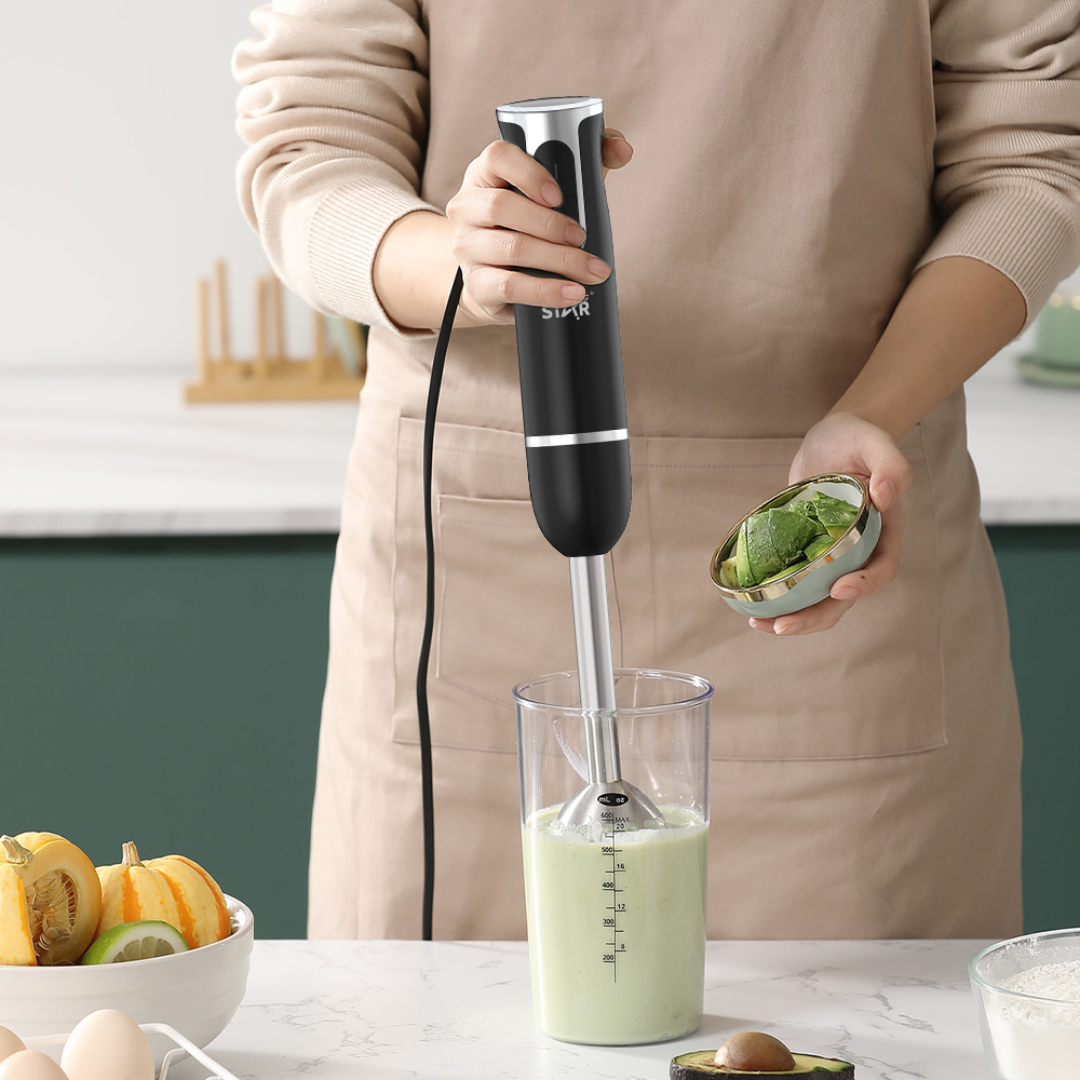 HAND BLENDER 2 EN 1 – Potencia y versatilidad en la palma de tu mano