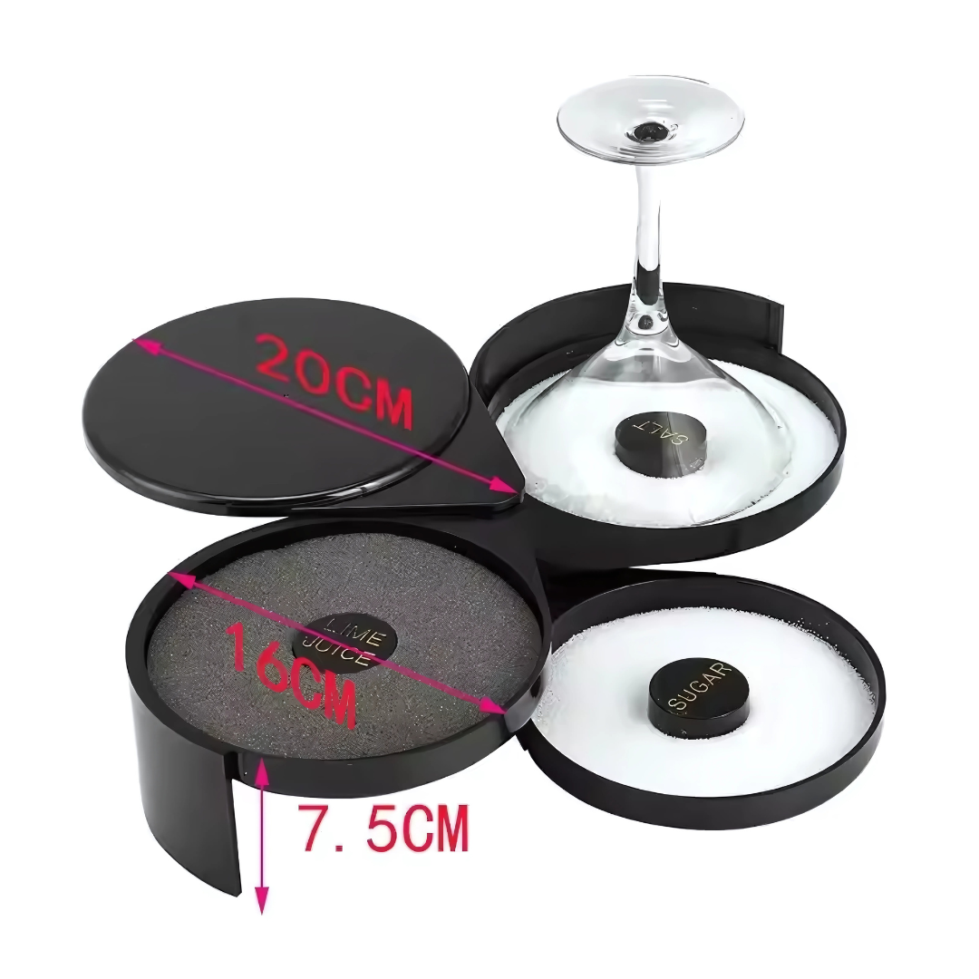 ESCARCHADOR DE 3 DIVISIONES – Copas perfectas en segundos como en un bar profesional